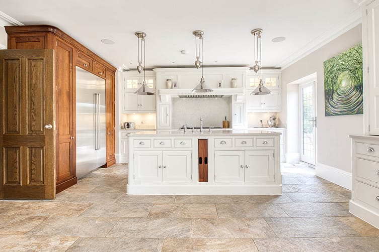 Incredible spacious and bright, with large floor tiles - photographed by Ben Bowles